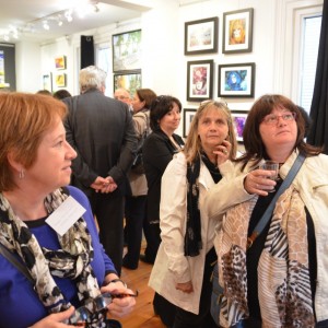 Vernissage de l'exposition « Vivre en couleurs » 8 mai, 2014