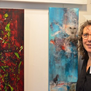 Vernissage Tendresse, Nathalie Guay