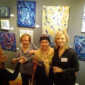 Vernissage BLEU, Sylvie Prud'homme